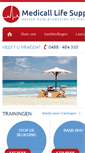 Mobile Screenshot of medicalllifesupport.nl